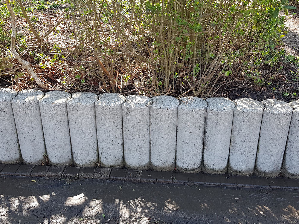 Beton Mauer reinigen lassen