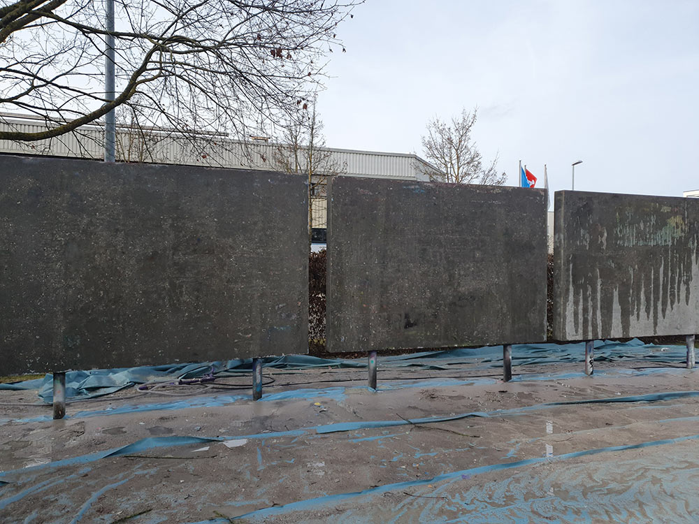 Graffiti & Sprayer Schriftzüge entfernen in Esslingen