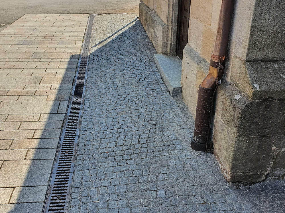 Kopfsteinpflaster Reinigung in Tübingen